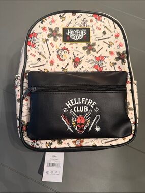 Loungefly Stranger Things Hellfire Club Mini Backpack New Tags